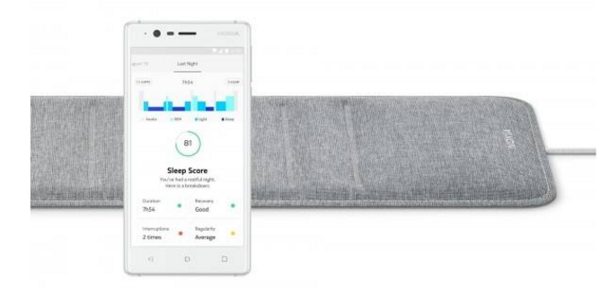 “諾基亞睡眠”----床墊中的“高級(jí)傳感器”